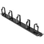 StarTech.com CABLMANAGER2 19" Metal Rackmount Cable Management Panel - Rack Cable Management Kit - 1U - CABLMANAGER2