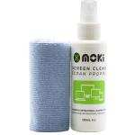 Moki Screen Clean - Spary with Cloth - 120mL - with Chamois Maxi 28x28cm