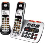 Uniden SS E45+1 Cordless phone Large Display Screen and Buttons, Extra Loud Volume, Ansering Machine  With Slow Playback, Slow Talk Mode for Real Time Voice, 3 Speed Dial Keys