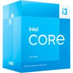 Intel Core i3 13100F CPU 4 Cores / 8 Threads - Max Turbo 4.5GHz - 12MB Cache - LGA 1700 Socket - 13th Gen Raptor Lake - 60W TDP - No Integrated Graphics - Intel 600/700 Series Motherboard Required