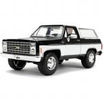 Jada - 1/24 1980 Chev Blazer K5 - Black / White