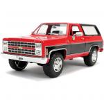 Jada - 1/24 1980 Chev Blazer K5 - Red / Black