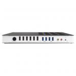 iBASE SI-626 Digital Signage Player (DS), Book-Size with MBD626 (w/ AMD E8860 for 6 x HDMI), with 7th Gen. Intel Core (Mobile) I7-7820EQ processor ,2x 4GB DDR4/2133 SO-DIMM, 2.5 128GB SSD and 150W Power adpater.