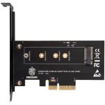 kingshare KS-NVX401 M KEY Nvme M.2 SSD to PCI-e X4 3.0 Converter Expansion Card Adapter - Support 2242 2260 2280 NVME M.2