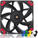 NOCTUA Noctua 120mm NF-A12x15 PWM 1850RPM Chromax Black Fan, 15mm Slim