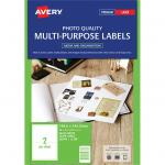 AVERY L7768-25 Multi-Purpose Labels 200x144mm - 50 Labels