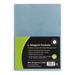 OSC L Shaped Pockets - A4 - 12 Pack - Assorted Colours