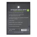 OSC Insert Display Book A2 20 Pocket - Black