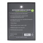 OSC Insert Display Book A3 20 Pocket - Black