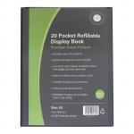 OSC Refillable Display Book A3 20 - Pocket Black