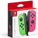 Nintendo Switch Joy Con Neon Green and Neon Pink Controller Set