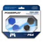 PowerPlay PS4 Pro-Hex Thumb Grips - Blue