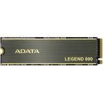 ADATA LEGEND 800 1TB M.2 NVMe Internal SSD PCIe Gen 4 - Up to 3500MB/s Read - Up to 2200MB/s Write - Backward Compatible with Gen 3