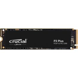 Crucial P3 Plus 1TB NVMe M.2 Internal SSD 2280 - PCIe 4.0 - up to 5,000MB/s Read - up to 3,600MB/s Write - 5 Years Warranty