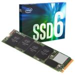 Intel 660P 512GB M.2 NVMe Internal SSD 3D2 - QLC - 2280 - PCIe Gen 3.0 x 4 - Read up to 1500MB/s - Write up to 1000MB/s - 90K/220K IOPS