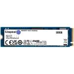 Kingston NV2 500GB M.2 NVMe Internal SSD PCIe Gen 4 - Up to 3500MB/s Read - Up to 2100MB/s Write - Backward Compatible with Gen 3 - 3 Years Warranty
