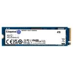 Kingston NV2 4TB M.2 NVMe Internal SSD PCIe Gen 4 - Up to 3500MB/s Read - Up to 2800MB/s Write - Backward Compatible with Gen 3 - 3 Years Warranty