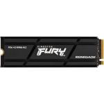 Kingston Fury Renegade 1TB M.2 NVMe Internal SSD with Heatsink PCIe Gen 4.0 - Up to 7300MB/s Read - Up to 6000MB/s Write - PS5 Ready - 5 Years Warranty