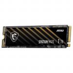 MSI SPATIUM M470 1TB NVMe M.2 Internal SSD PCIe Gen 4 - 2280 - Up to 5000MB/s read - Up to 4400MB/s write - 5 Year Warranty