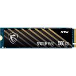MSI SPATIUM M450 500GB M.2 NVMe Internal SSD PCIe Gen 4 - Read up to 3600MB/s , write up to 2300MB/s  , 2280 - 5 Year Warranty