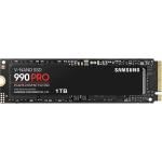 Samsung 990 Pro 1TB M.2 NVMe Internal SSD PCIe Gen 4 - Up to 7450MB/s Read - Up to 6900MB/s Write - 1200K/1550K IOPS - 5 Years Warranty or 600 TBW