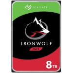 Seagate IronWolf 8TB NAS Internal HDD SATA 6Gb/s - 256MB Cache - Perfect for 1-8 BAY NAS system - 3 years warranty