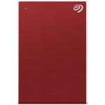 Seagate One Touch 1TB Portable HDD - Red