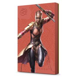 Seagate Gaming FireCuda 2TB Game Drive - Black Panther Limited Edition - Okoye