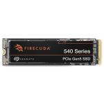 Seagate FireCuda 540 2TB NVMe Internal SSD PCIe Gen5 x4 NVMe 2.0 M.2 - Up to 10,000 MB/s - Windows / Linux & PlayStation 5