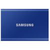 Samsung T7 1TB Portable External SSD - Indigo Blue - USB 3.2 Gen2 (10Gbps) - Read up to 1050MB/s - Password Protection Samsung T7 1TB Portable External SSD - Indigo Blue - USB 3.2 Gen2 (10Gbps) - Read up to 1050MB/s - Password Protection