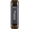 Transcend ESD310C 256GB Portable External SSD USB-C & USB-A - Read up to 1050MB/s Transcend ESD310C 256GB Portable External SSD USB-C & USB-A - Read up to 1050MB/s