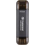 Transcend ESD310C 512GB Portable External SSD USB-C - USB-A - Read up to 1050MB/s