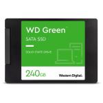 WD Green 240GB 2.5" Internal SSD 3D NAND - Up to 540MB/s Read - Enhanced storage for your everyday computing needs - 3 Year Warranty