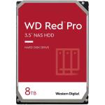 WD Red Pro 8TB 3.5" NAS Internal HDD SATA3 - 256MB Cache - CMR - Designed and tested for RAID  environments, 8-16 Bay NAS - 5 Years warranty