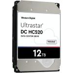 WD Ultrastar HC520 12TB 3.5" Enterprise HDD SATA 6Gb/s - 7200 RPM - 256MB Cache - 5 Years warranty