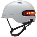 LIVALL C20 Commuter Smart Helmet (White) With Smart Lighting & SOS Alarm size (57-61mm) for Bicycle, Skateboard, Roller Skating, Hoverboard, E-bike, etc.