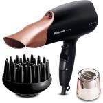 Panasonic Moisture Infusing Nanoe Technology Hair Dryer with Quick Dry Nozzle, Set Nozzle and Diffuser
