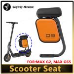 Segway G2 MAX & G65 Seat With Bag for KickScooter - Weight Capacity 100kg - Comfortable and Removable
