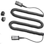 Poly CABLE, 10  COIL, QD TO QD EXTENSION --by Plantronics