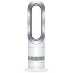 Dyson Hot+Cool Jet Focus AM09 Fan & Heater(White/Silver) (Commercial Customer Only), Amplify Airflow, Smooth Oscillation, Sleep Timer with Remote Control, 2 Years Guarantee