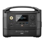 ECOFLOW RIVER Max Portable Power Station - 576Wh Lithium-Ion NMC Battery,