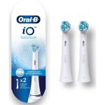 Oral-B iO CW-2 Ultimate Clean Replacement Brush Heads  2 Pack White for Oral-B iO  Series 3,  Series 5, Series 6 , Series 7 ,  Series 8,  Series 9 Toothbrush