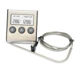 PureQ Simplex No-fuss BBQ Thermometer - Solid Casing, Steel Probes, Built to be Tested.