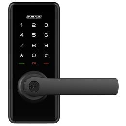 Schlage Ease S2 Smart Entry Lock Black, Bluetooth Ready (Remote access using Schlage Wi-Fi Bridge AB100 sold seprate)