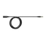 Shure EAC3BK BLACK 3.5MM EXTENSION CABLE - 0.9M EA