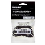 Shure AMV-LTG Lightning-to-MicroUSB Cable for MOTIV Products