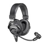 Audio-Technica BPHS1 Broadcast Headset Stereo - Closed Back Dynamic Headphone - Cardioid Boom Microphone - Wide Frequency Response - 1/4" Phone and XLR Connectors
