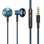 Baseus Encok H19 Wired In-Ear Headphones - Blue - In-line microphone & controls - Comfortable open-fit design - Durable & tangle-free 1.2m cable - 3.5mm connector