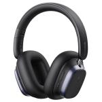 Baseus Bowie H1s Wireless Over-Ear Noise Cancelling Headphones - Cluster Black - Fully foldable design - Hi-Res Audio Certified - Baseus Spatial Audio - 3.5mm Wired or Wireless Bluetooth Connection - Up to 60hrs battery life (ANC On)
