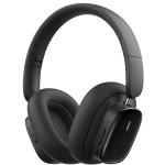 Baseus Bowie H1i Wireless Over-Ear Noise Cancelling Headphones - Cluster Black - Hi-Res Audio Certified - Comfortable folding design - -38dB Active Noise Cancellation - Multipoint - 3.5mm + Bluetooth - Baseus App for iPhone & Android
